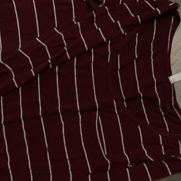 Red striped long sleeve - Picture 2 of 4